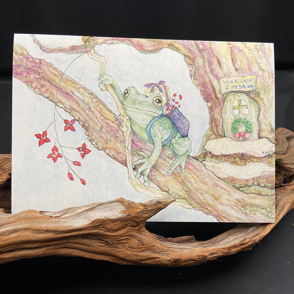 Santa Frog