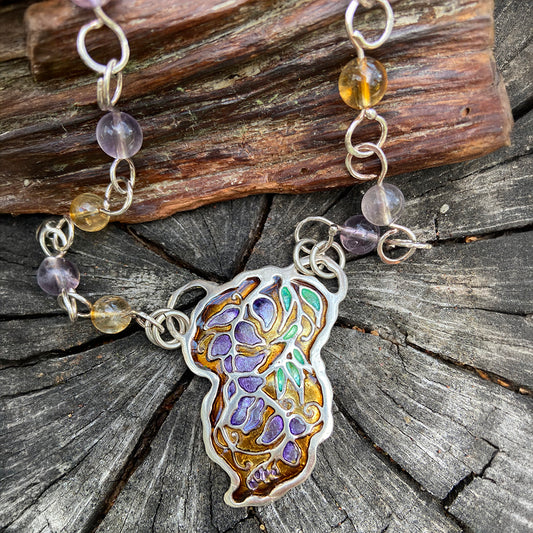 Wisteria and Amber