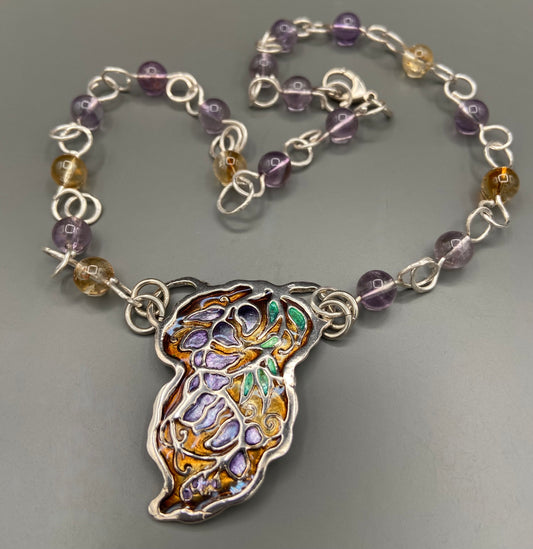 Wisteria and Amber
