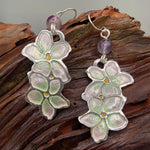 Frangipani Earring with Ametrine